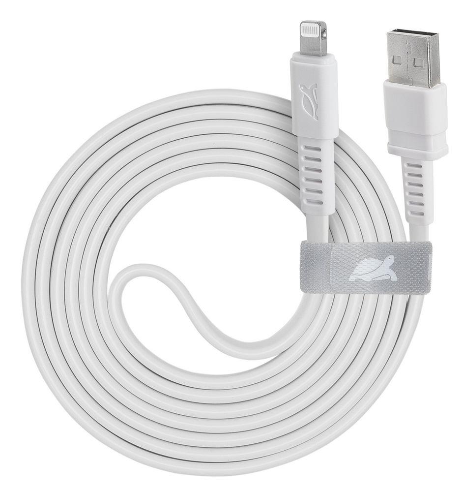 CABLE USB-A TO LIGHTNING 1.2M/WHITE PS6008 RIVACASE - Image 2