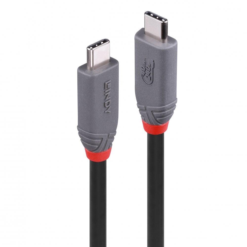 CABLE USB4 240W TYPE C 2M/40GBPS ANTHRA LINE 36958 LINDY - Image 4