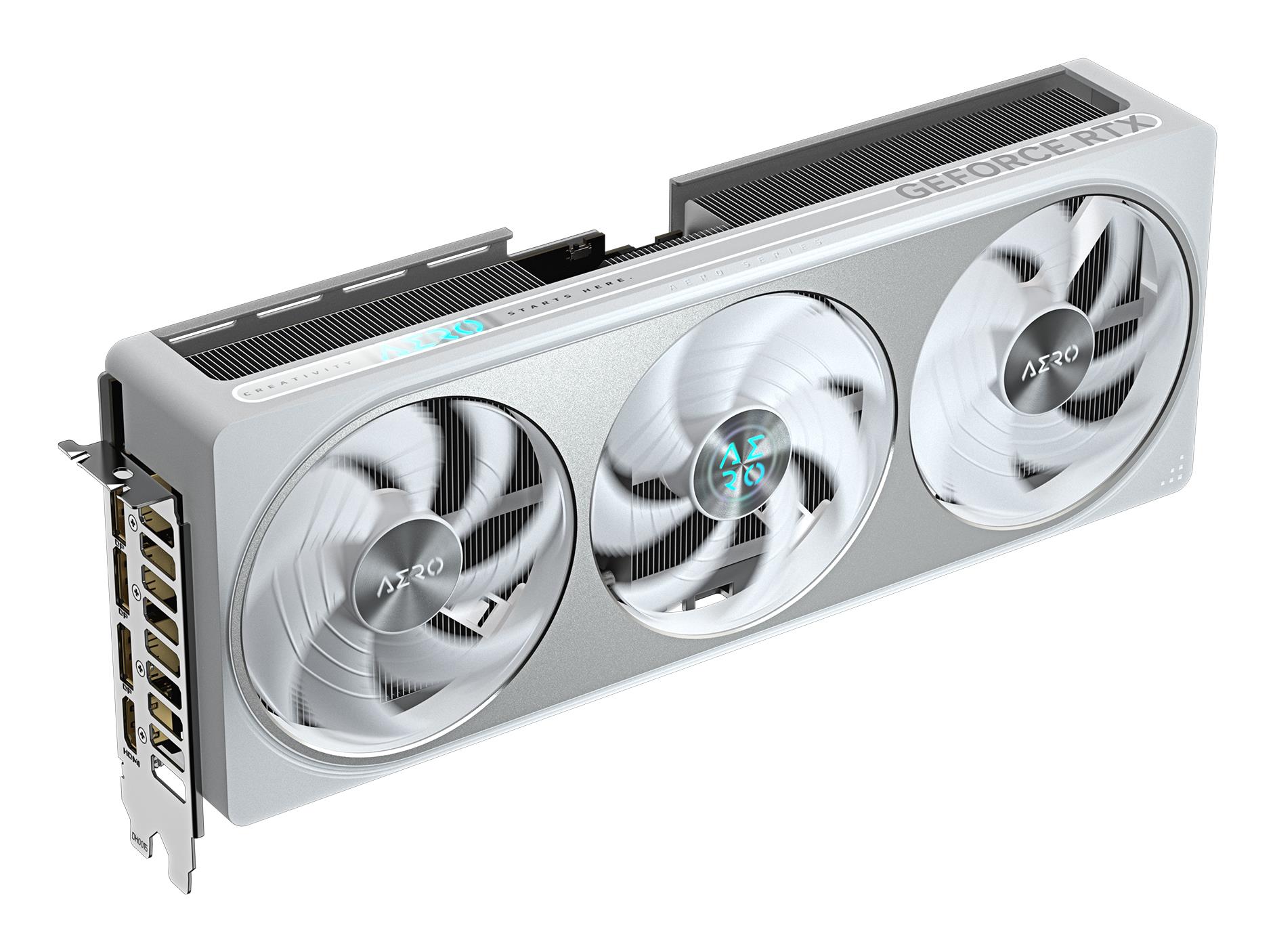 Graphics Card GIGABYTE NVIDIA GeForce RTX 5070 12 GB GDDR7 192 bit PCIE 5.0 16x GPU 2625 MHz Triple slot Fansink 1xHDMI 3xDisplayPort GV-N5070AEROOC-12GD - Image 5