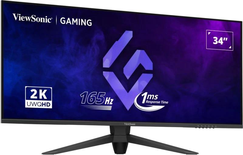LCD Monitor VIEWSONIC 34" Gaming/21 : 9 Panel VA 3440x1440 21:9 165 Hz Matte 1 ms Swivel Height adjustable Tilt Colour Black VX3480-2K-PRO - Image 7