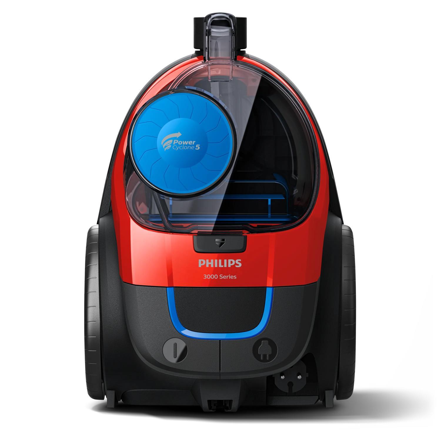 Vacuum Cleaner PHILIPS FC9330/09 Canister/Bagless 900 Watts Capacity 1.5 l Noise 76 dB Black / Red Weight 4.5 kg FC9330/09 - Image 8