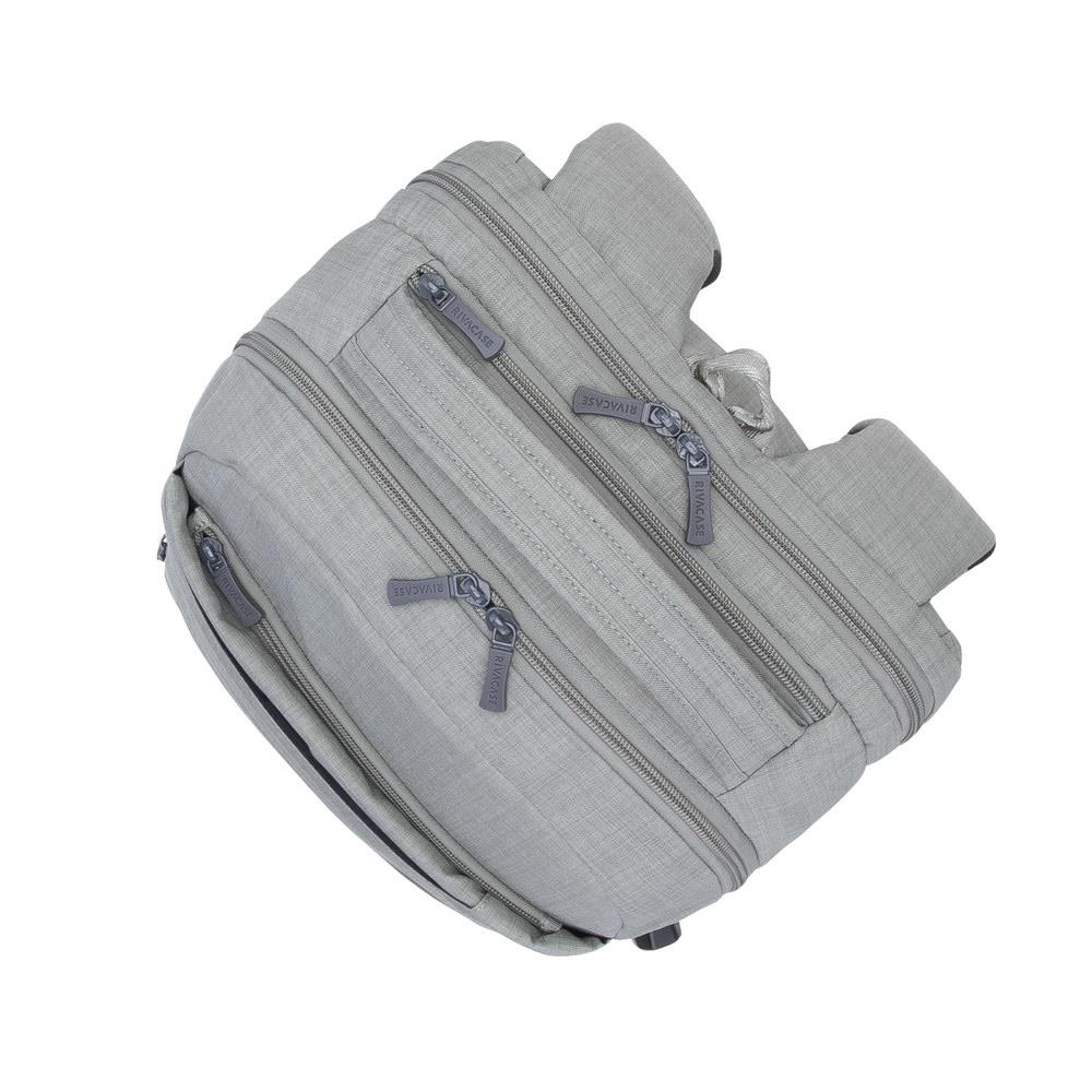 NB BACKPACK CARRY-ON 15.6"/8363 GREY RIVACASE - Image 14