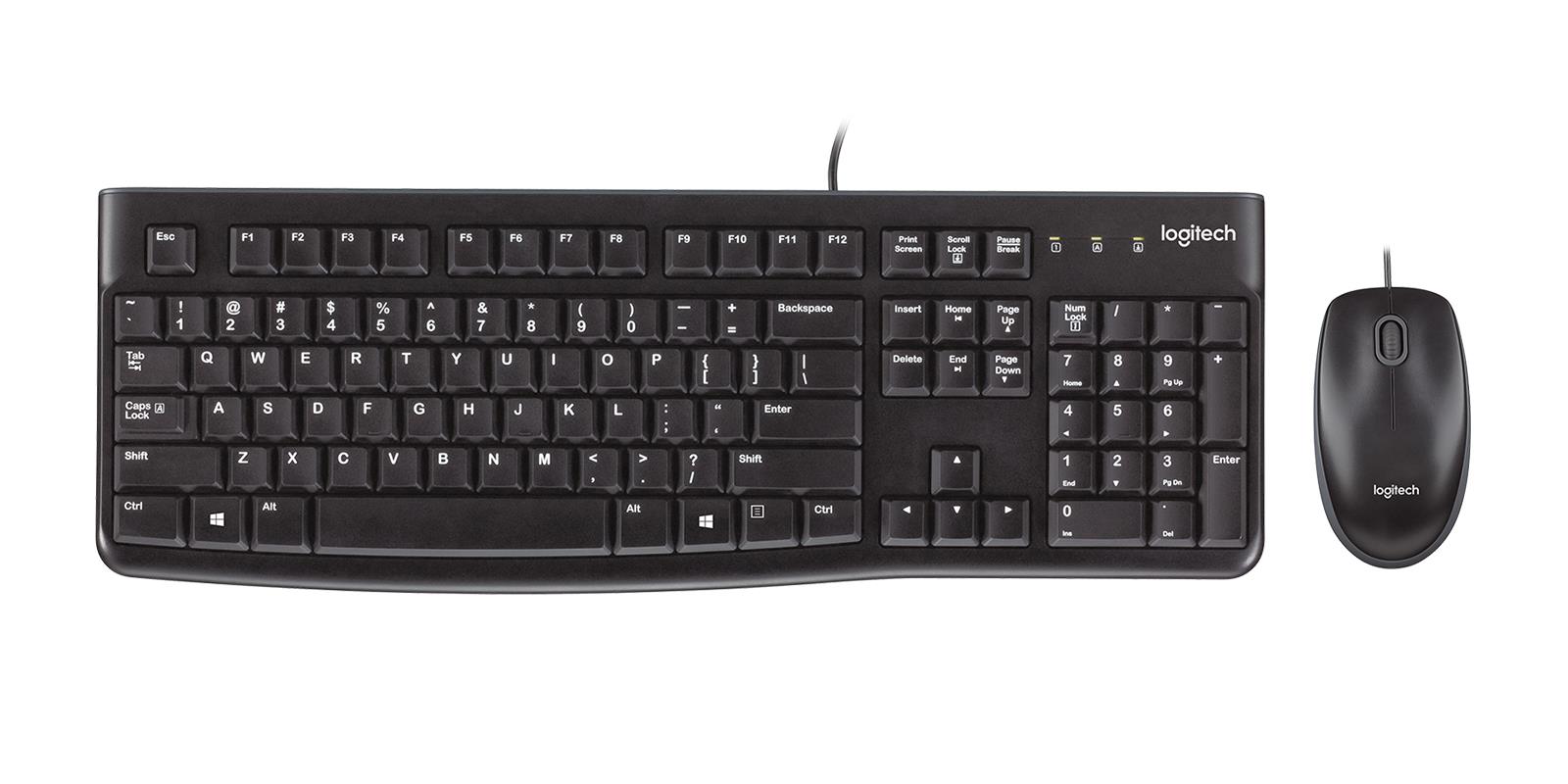 KEYBOARD +MOUSE COMBO MK120/BLACK 920-002562 LOGITECH