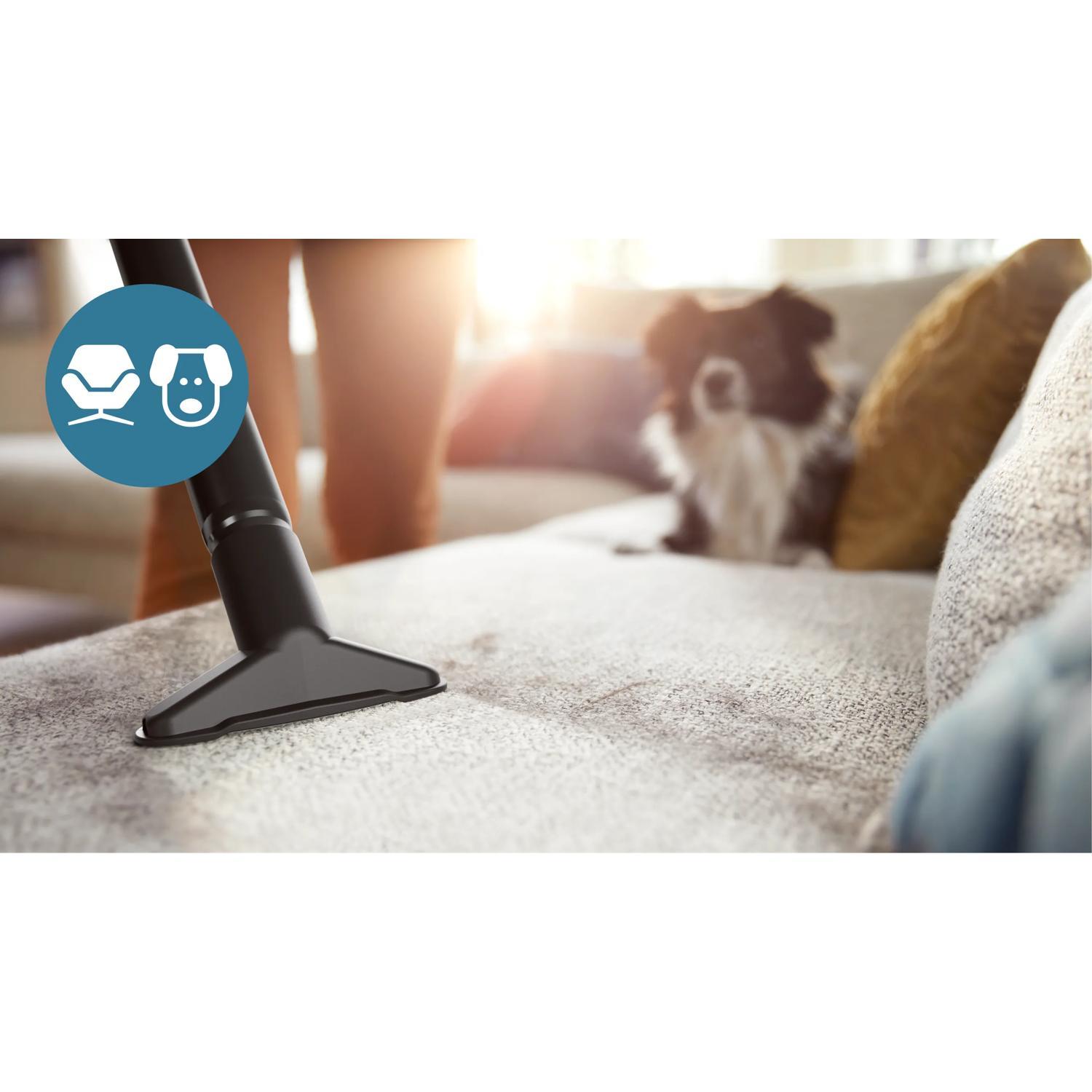 Vacuum Cleaner PHILIPS Input power 800 W Dust capacity 1.3 L Cylinder vacuum Cleaning type Dry Dust container Bagless Colour Black XB1142/10 - Image 4