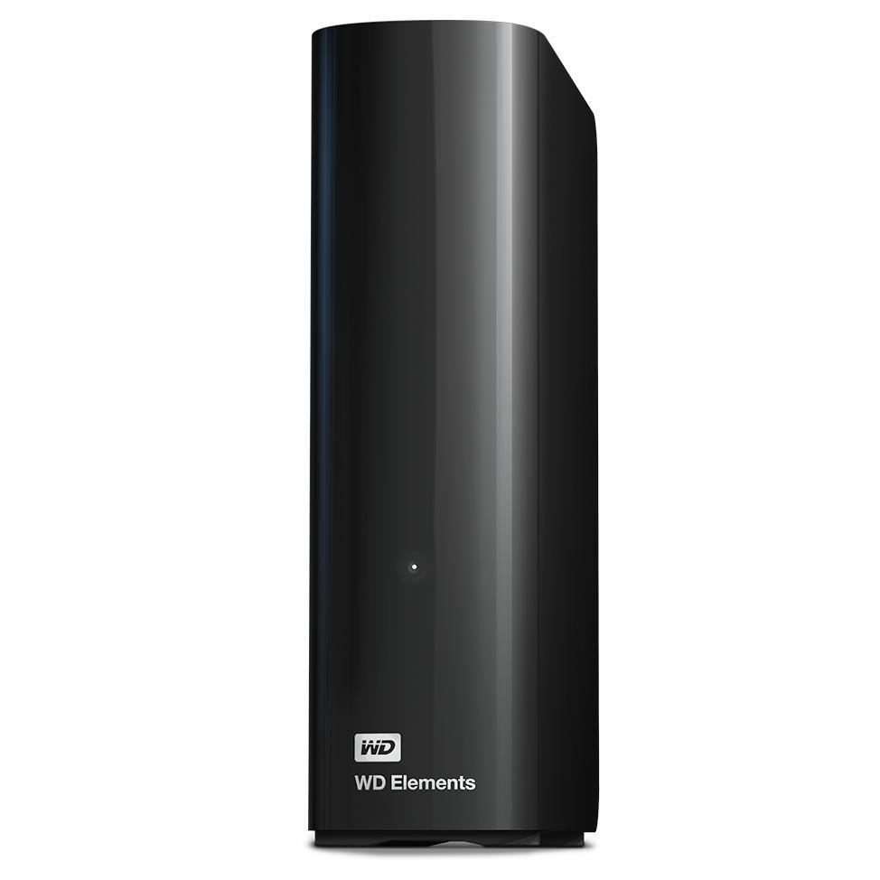 External HDD WESTERN DIGITAL Elements Desktop 6TB USB 3.0 Drives 1 Black WDBWLG0060HBK-EESN - Image 3