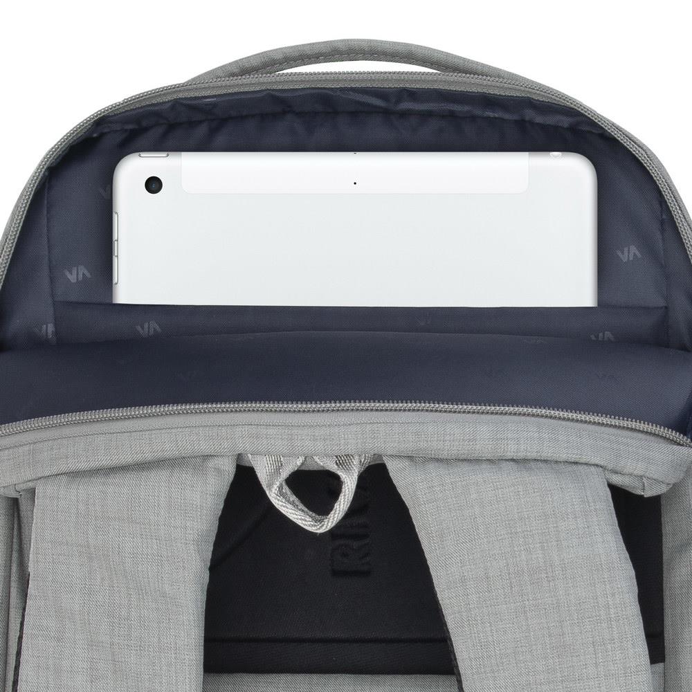 NB BACKPACK CARRY-ON 15.6"/8363 GREY RIVACASE - Image 20