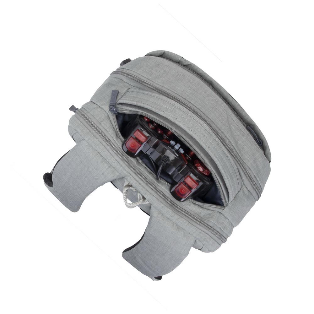 NB BACKPACK CARRY-ON 15.6"/8363 GREY RIVACASE - Image 13