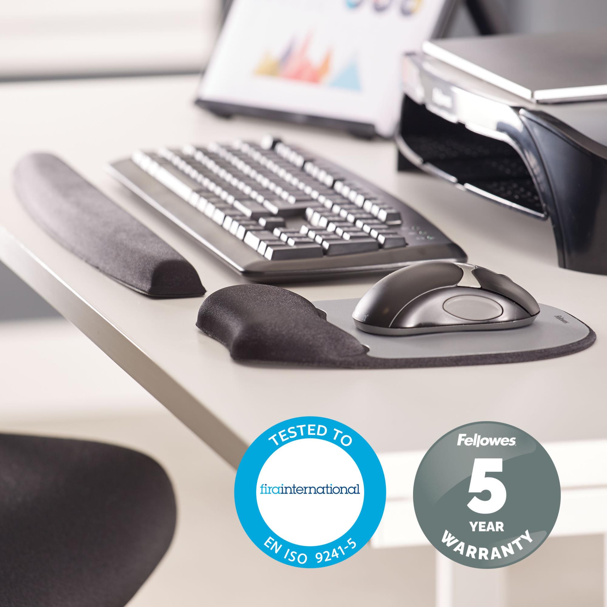 MOUSE PAD MEMORY FOAM/SILVER STREAK 9175801 FELLOWES - Image 5
