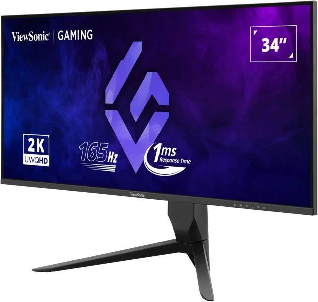 LCD Monitor VIEWSONIC 34" Gaming/21 : 9 Panel VA 3440x1440 21:9 165 Hz Matte 1 ms Swivel Height adjustable Tilt Colour Black VX3480-2K-PRO - Image 11