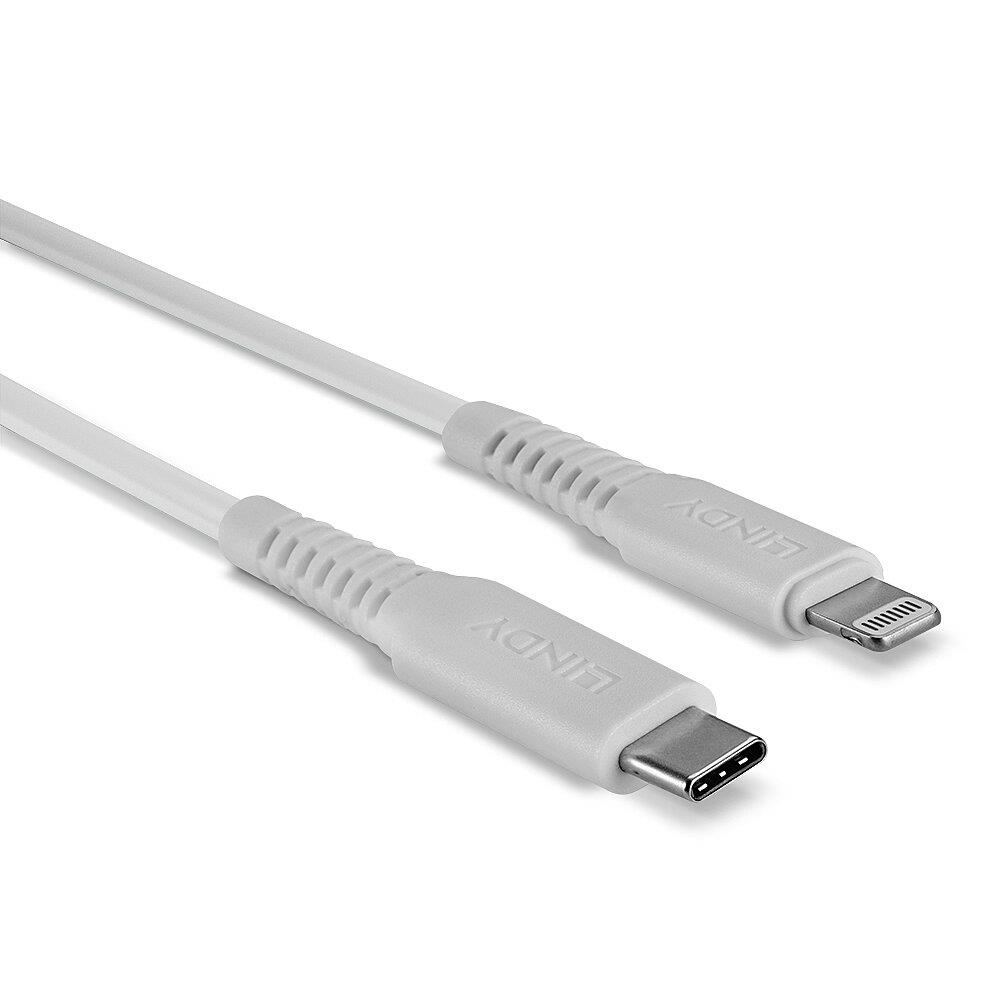 CABLE USB-C TO LIGHTNING 1M/WHITE 31316 LINDY - Image 5