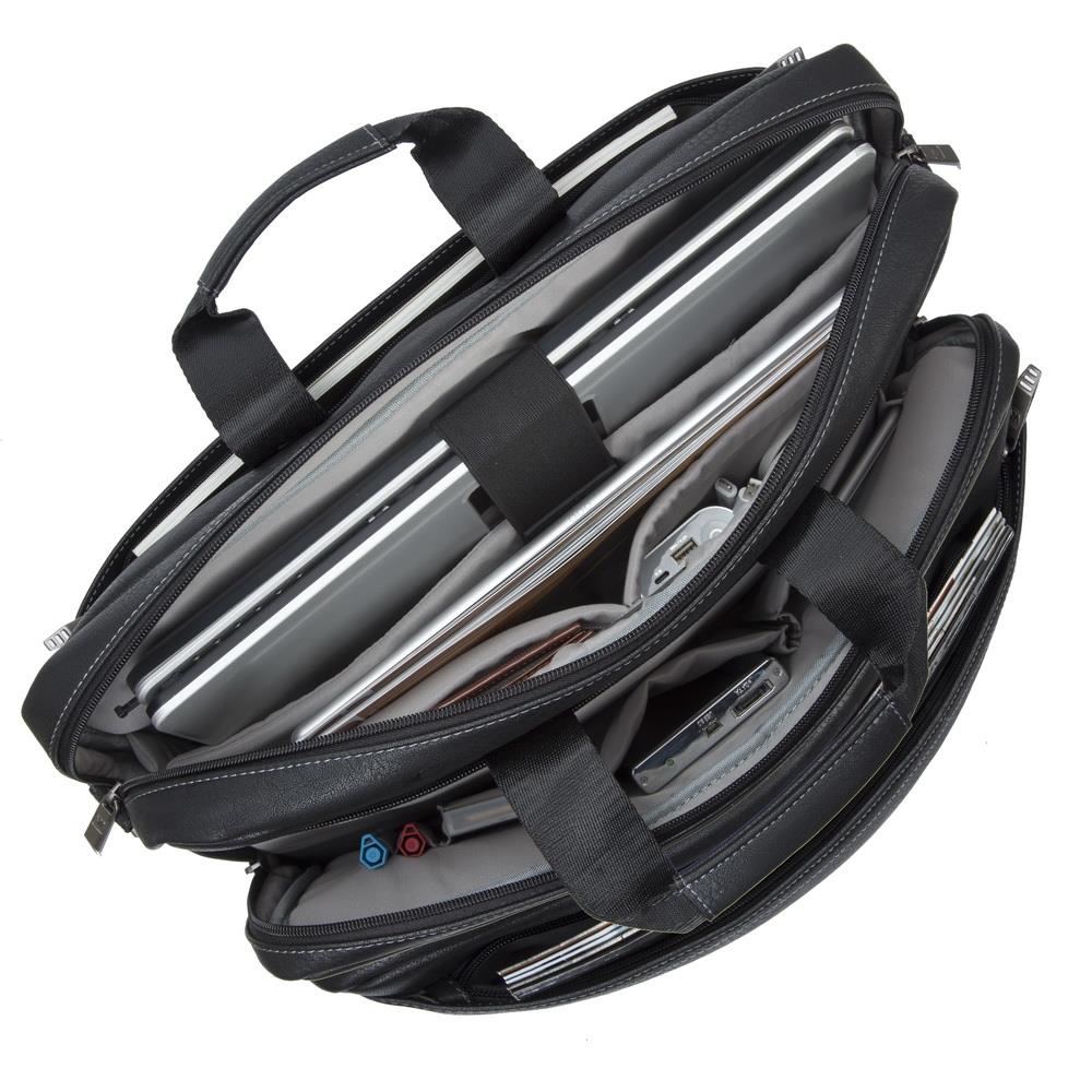 NB CASE ORLY 15.6"/8940 (PU) BLACK RIVACASE - Image 5