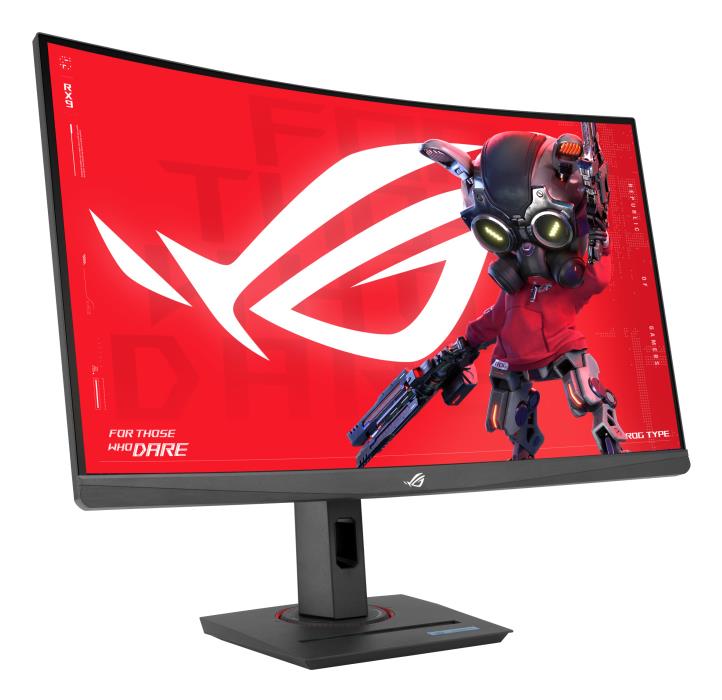 LCD Monitor ASUS ROG Strix XG27WCS 27" Gaming/Curved Panel VA 2560x1440 16:9 180Hz 1 ms Swivel Pivot Height adjustable Tilt 90LM09P1-B01370 - Image 4
