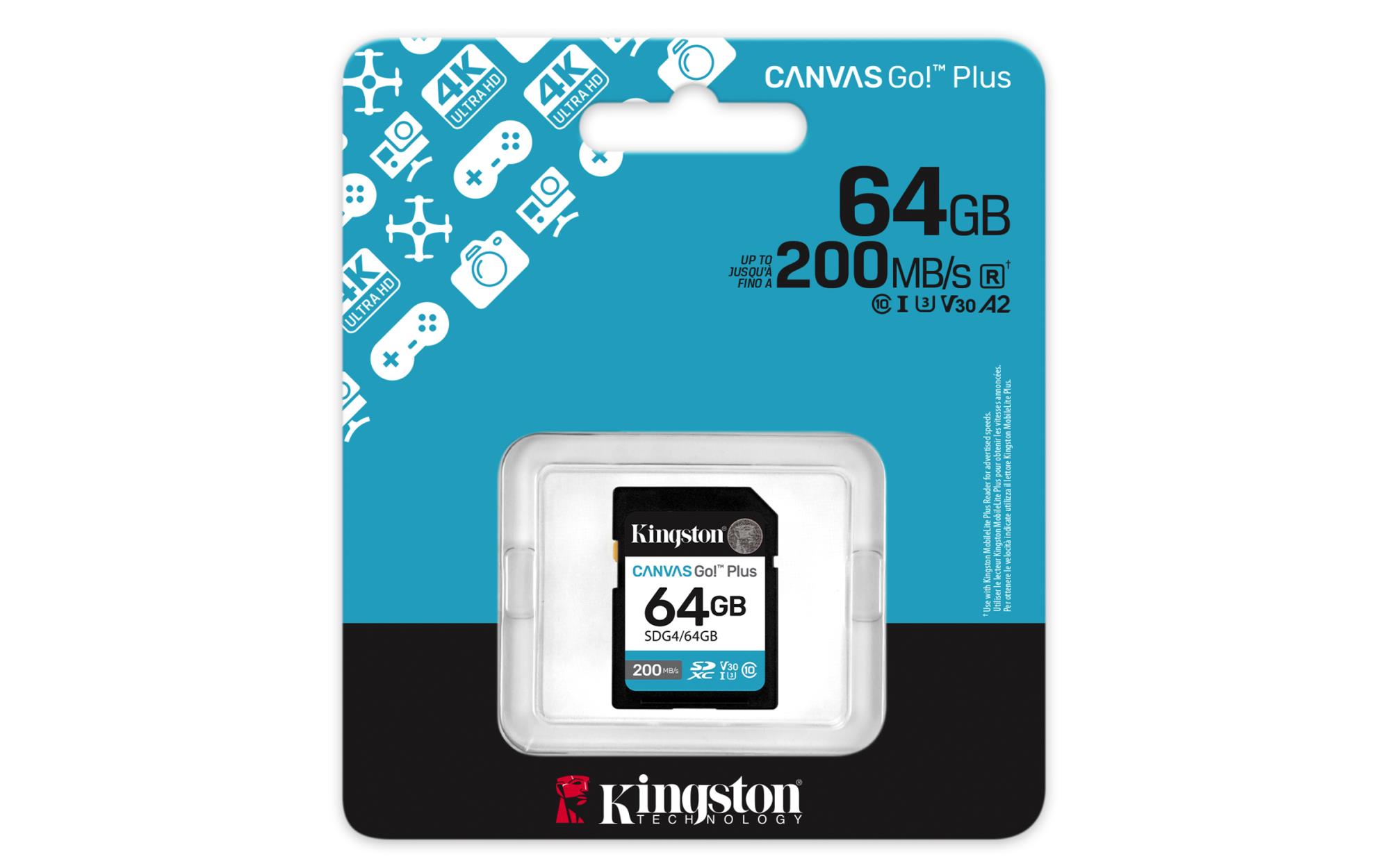 MEMORY SDXC 64GB UHS-I/SDG4/64GB KINGSTON - Image 4
