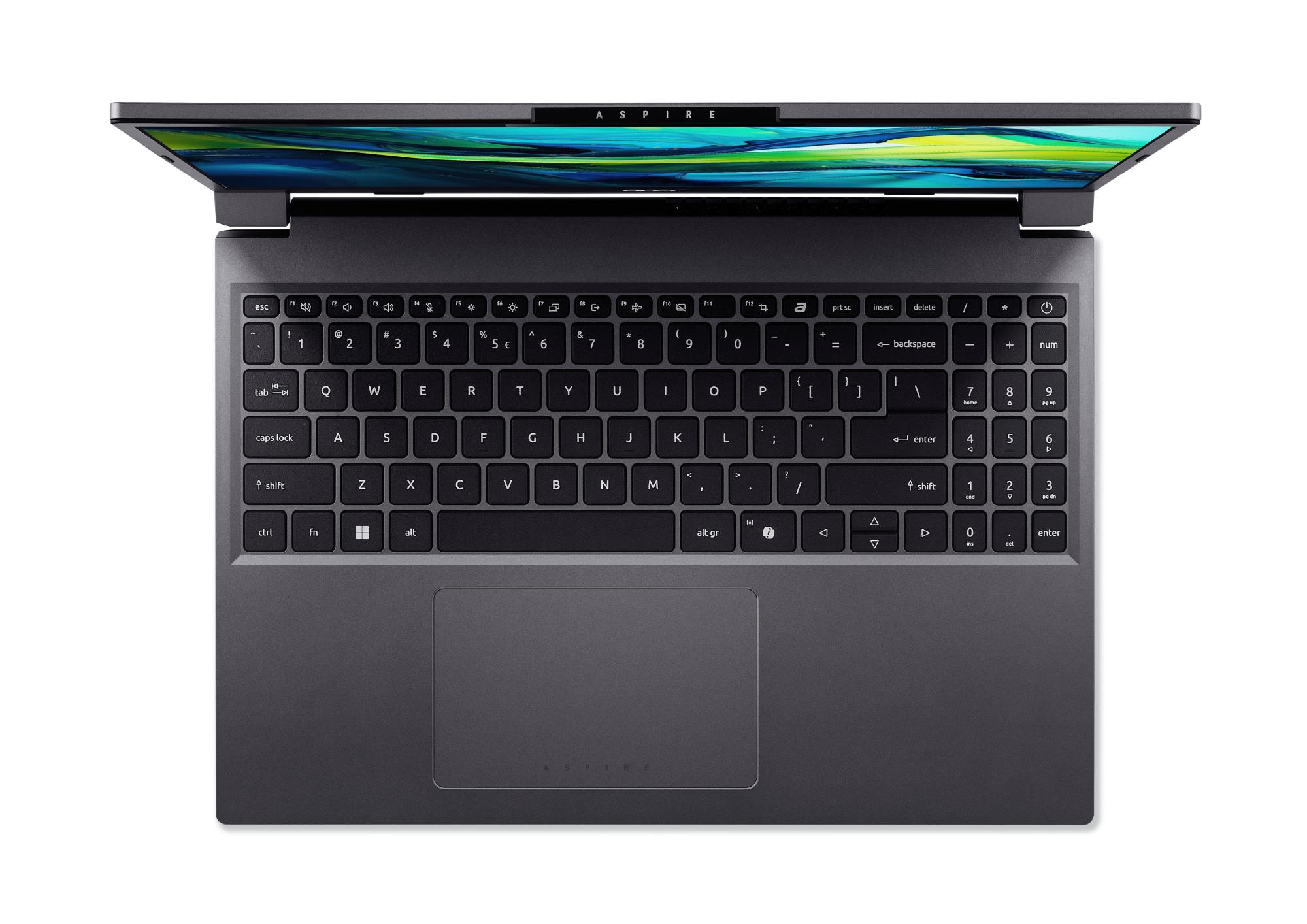 Notebook ACER Aspire Go 15 AG15-51P-53FW CPU Core i5 i5-1334U 1300 MHz 15.3" 1920x1200 RAM 8GB DDR4 SSD 512GB Intel UHD Graphics Integrated ENG Windows 11 Home Steel Grey 1.7 kg NX.J50EL.001 - Image 4