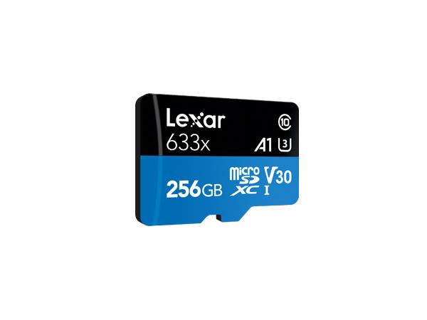 MEMORY MICRO SDXC 256GB UHS-I/W/ADAPTER LSDMI256BB633A LEXAR - Image 3