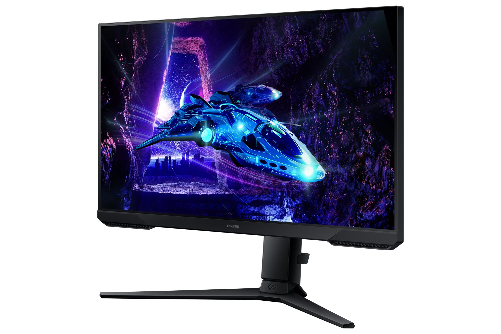 LCD Monitor SAMSUNG Odyssey G3 24" Gaming Panel VA 1920x1080 16:9 180Hz Matte 1 ms Swivel Pivot Height adjustable Tilt Colour Black LS24DG300EUXEN - Image 3