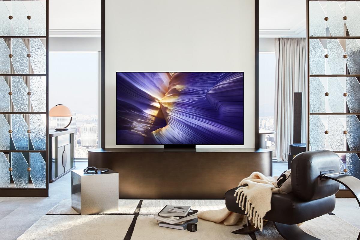 TV Set SAMSUNG 83 " 4K Ultra HD 3840 x 2160 pixels Flat 16:9 OLED QE83S90FAEXXH - Image 10