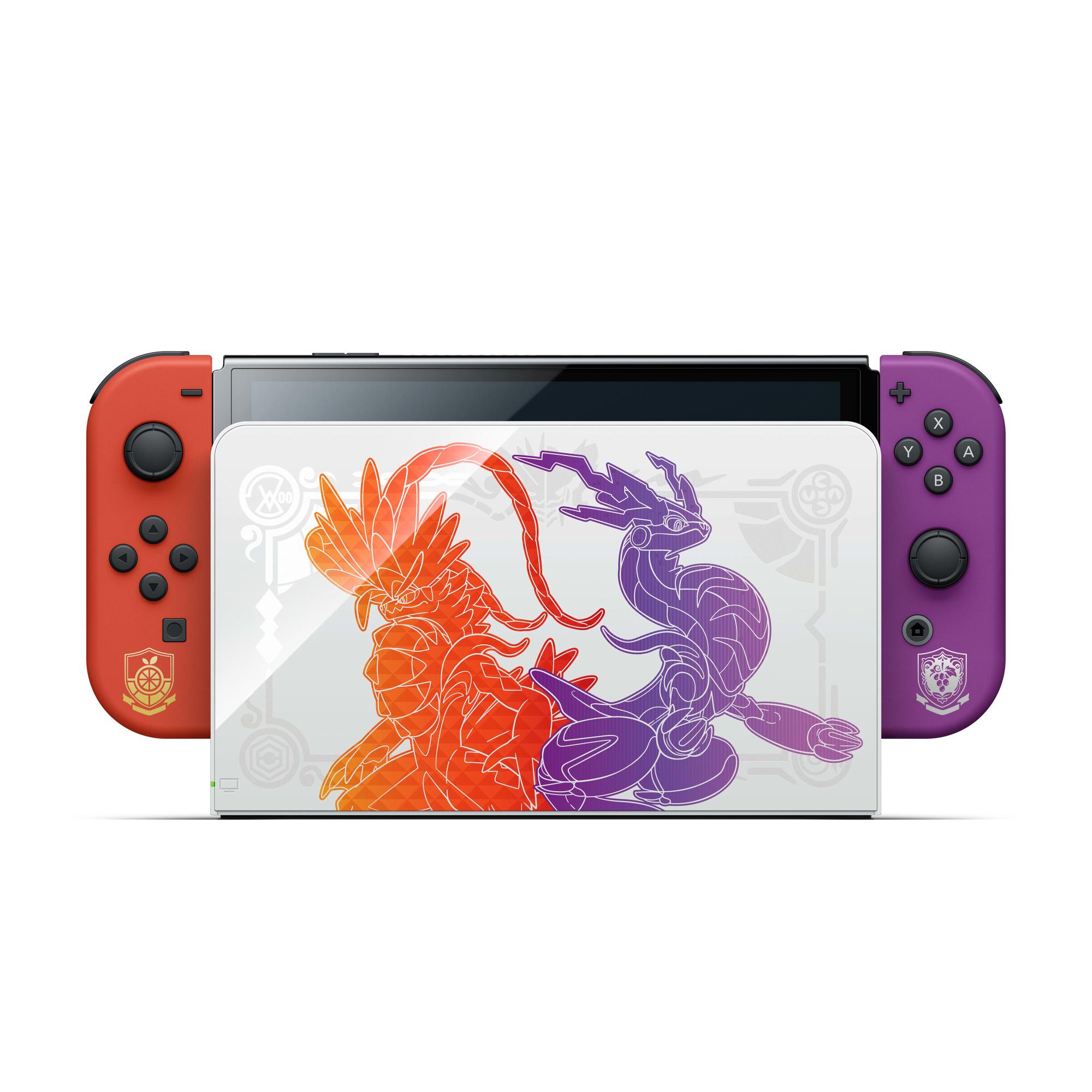 CONSOLE SWITCH OLED SCARLET/VIOLET 10009862 NINTENDO - Image 6