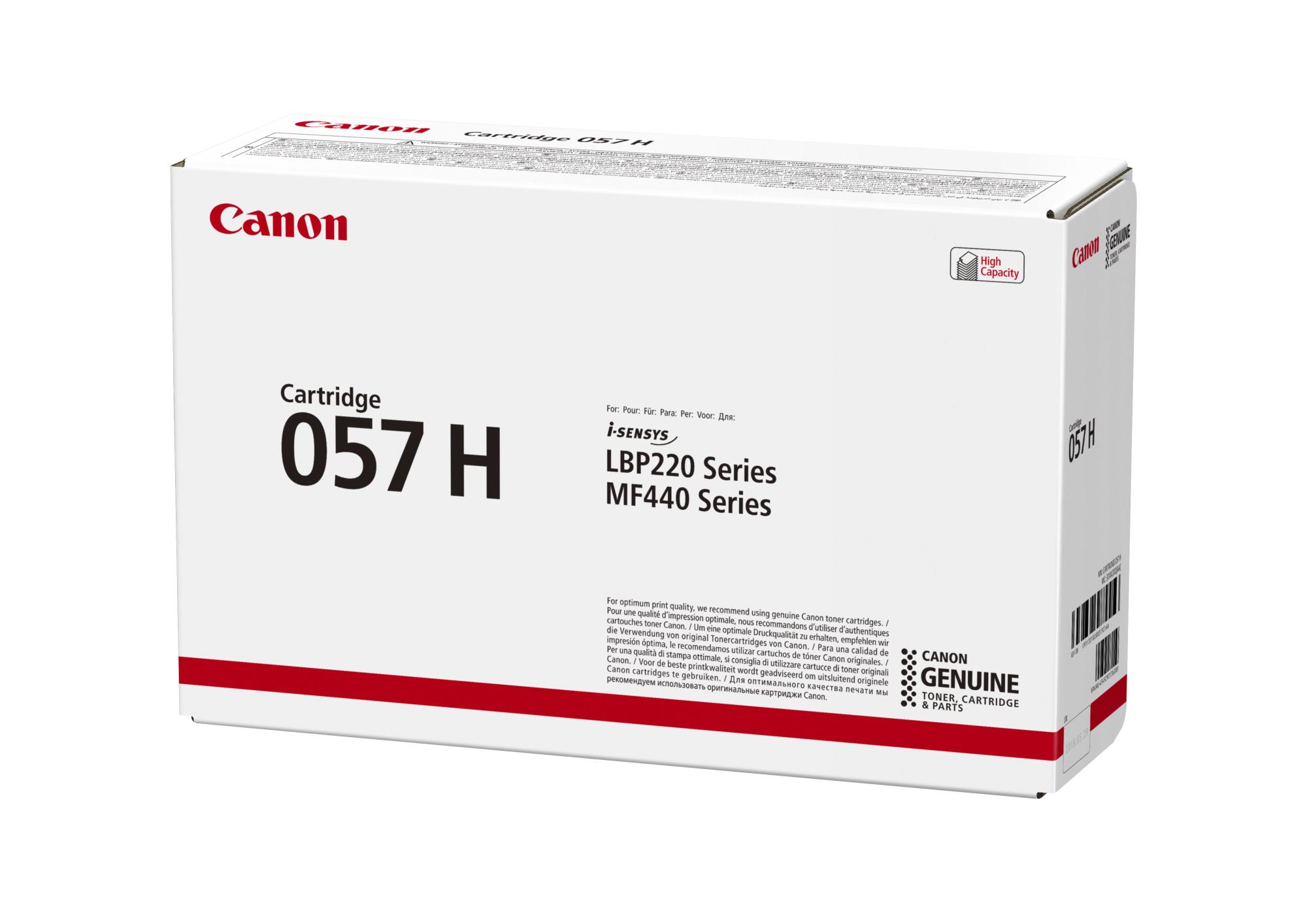 TONER BLACK 10K 057H/3010C002 CANON - Image 3