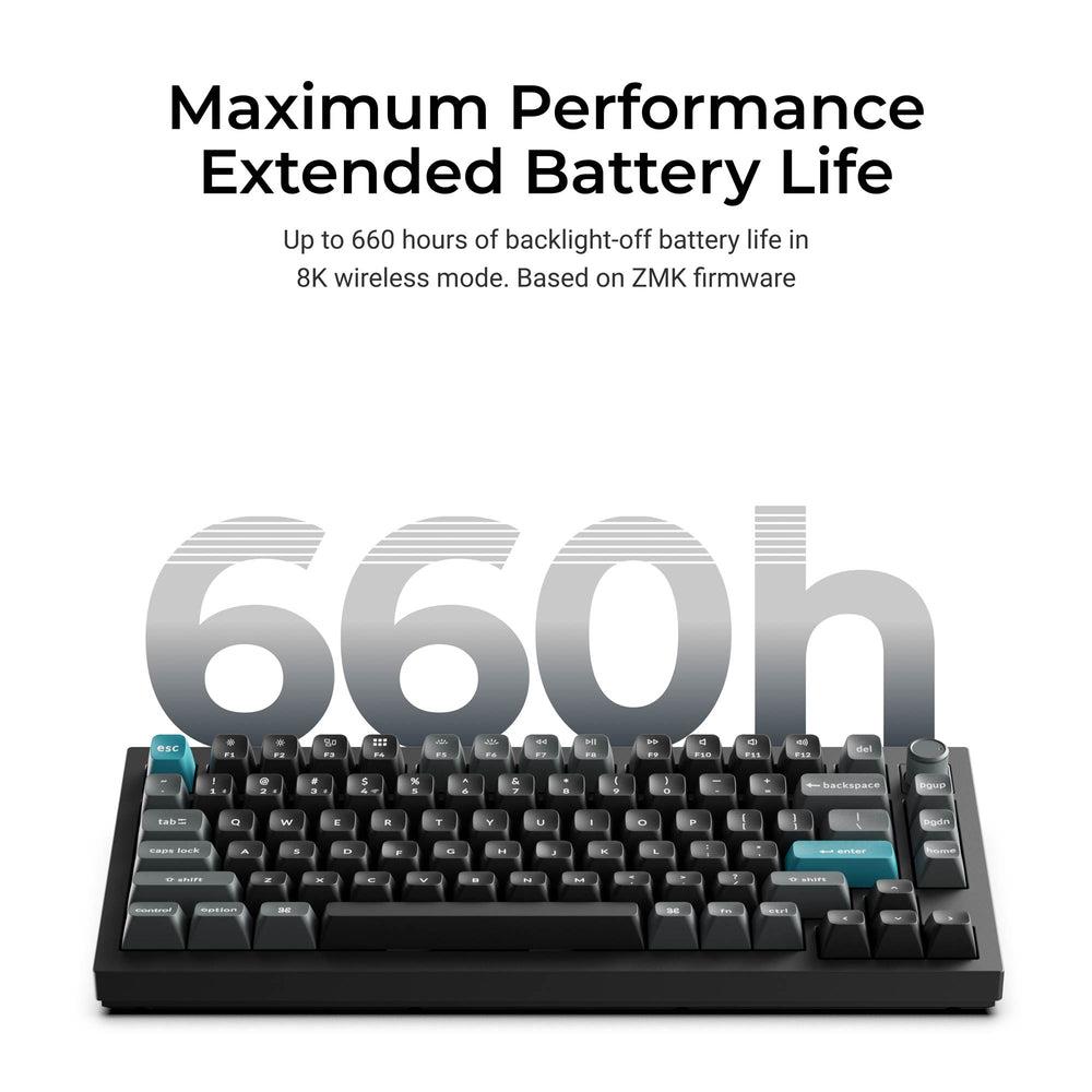 KEYBOARD WRL Q1 ULTRA/BLACK Q1U-M1 KEYCHRON - Image 7