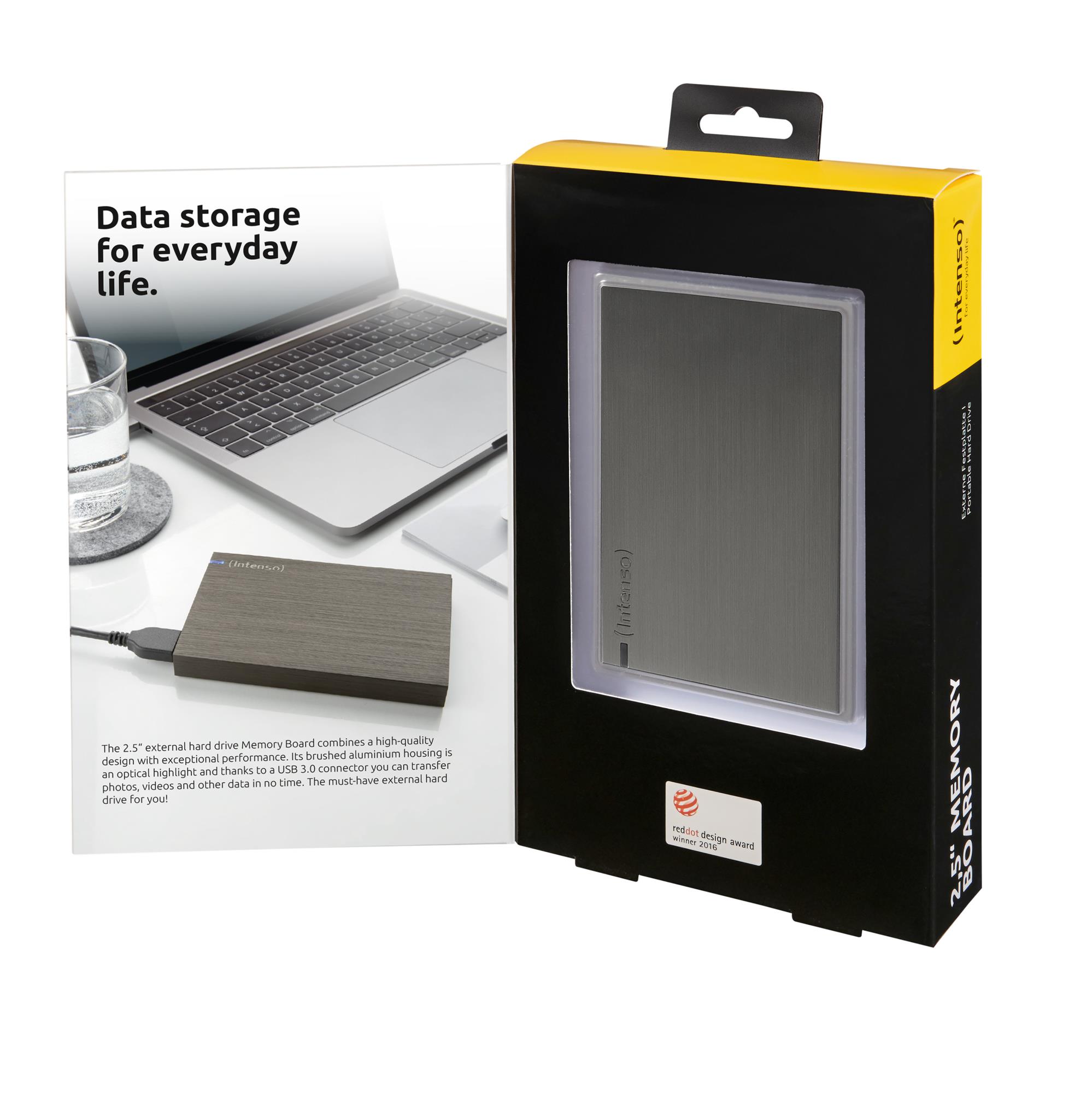 External HDD INTENSO 6028680 2TB USB 3.0 Buffer memory size 8 MB Colour Anthracite 6028680 - Image 11