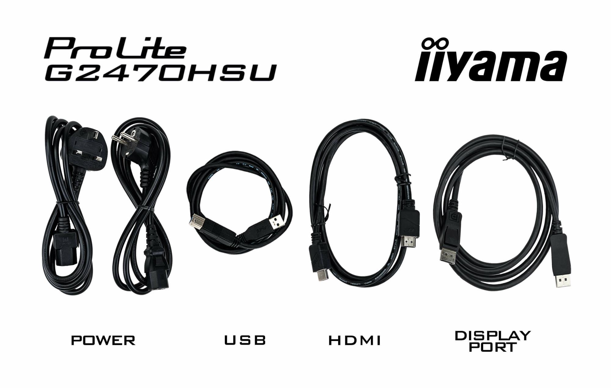 LCD Monitor IIYAMA G2470HSU-B6 24" Panel IPS 1920x1080 16:9 180Hz Matte 0.2 ms Speakers Colour Black G2470HSU-B6 - Image 15