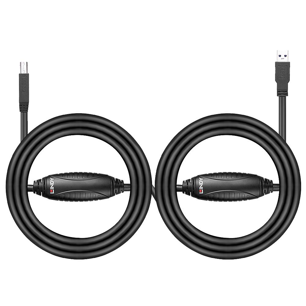 CABLE USB 3.0 A/B ACTIVE 10M/43098 LINDY - Image 4
