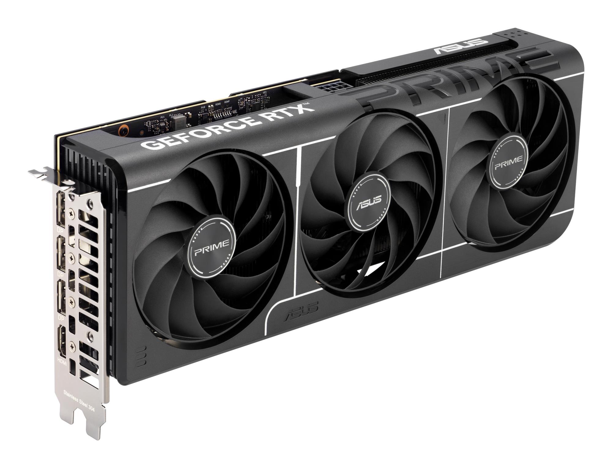 Graphics Card ASUS NVIDIA GeForce RTX 5060 Ti 8 GB GDDR7 128 bit PCIE 5.0 16x Triple slot Fansink 1xHDMI 3xDisplayPort PRIME-RTX5060TI-O8G - Image 3