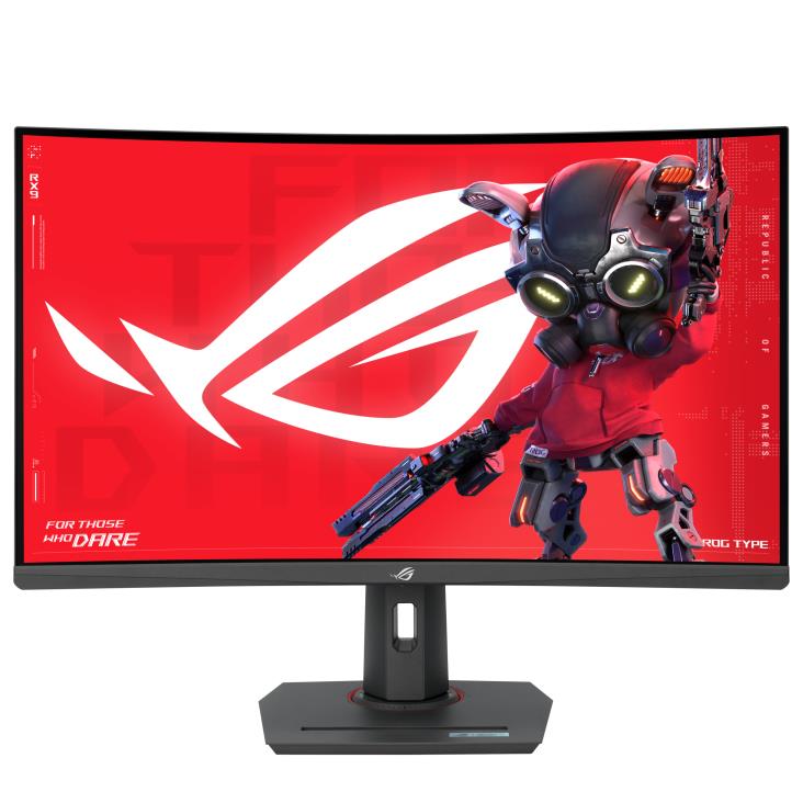 LCD Monitor ASUS ROG Strix XG32WCS 31.5" Gaming/Curved Panel VA 2560x1440 16:9 180Hz 1 ms Swivel Height adjustable Tilt 90LM0AC0-B01970 - Image 4