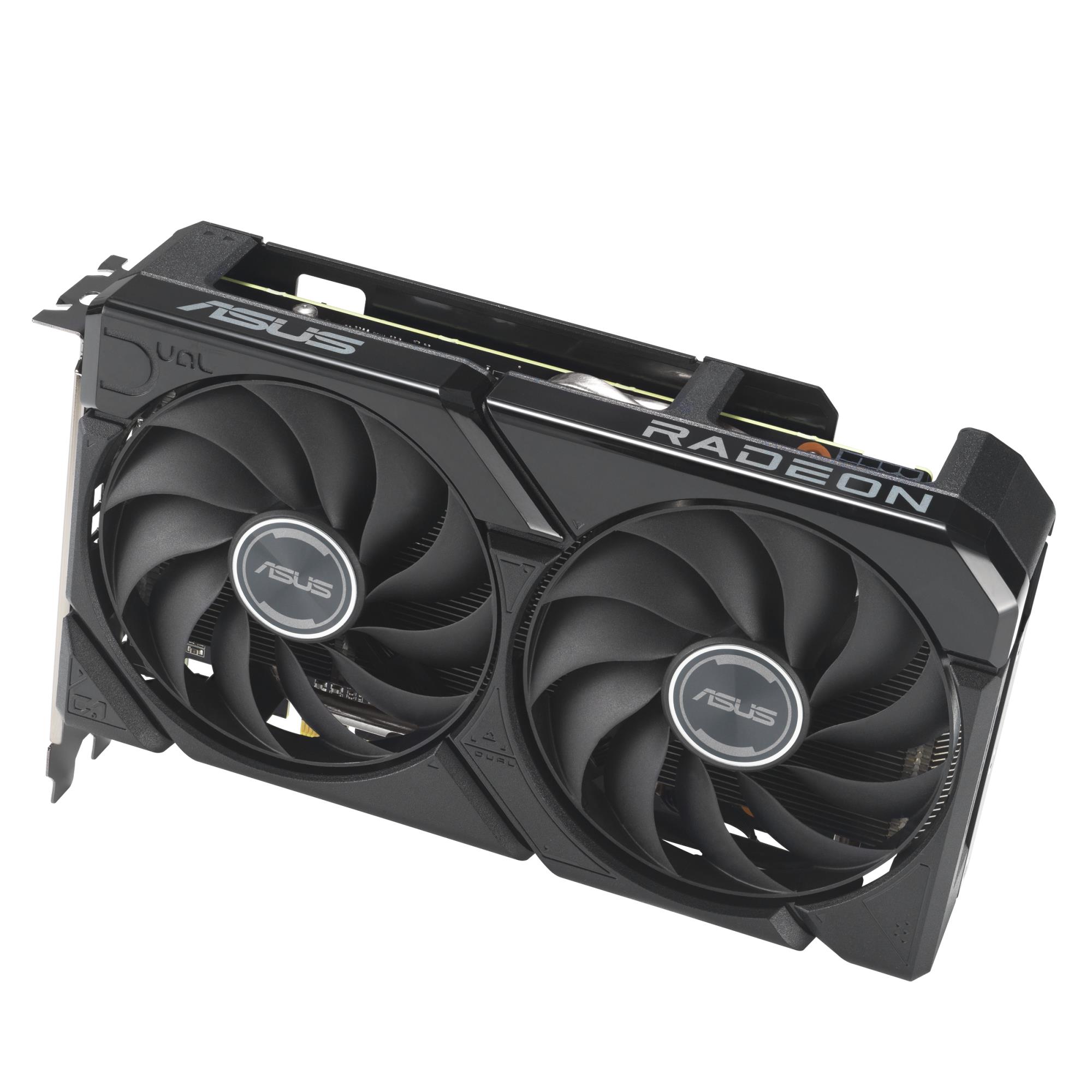 Graphics Card ASUS AMD Radeon RX 9060 XT 8 GB GDDR6 128 bit PCIE 5.0 16x GPU 2550 MHz Dual Slot Fansink 1xHDMI 2xDisplayPort DUAL-RX9060XT-8G - Image 15