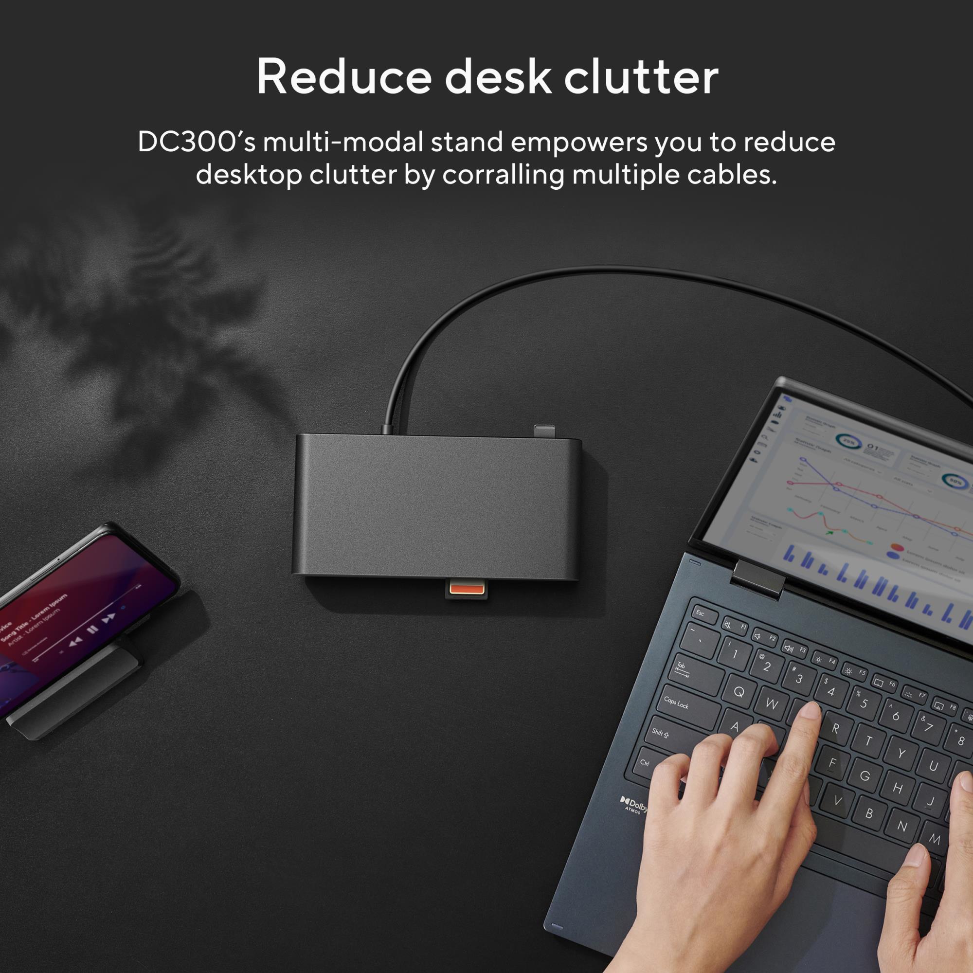 NB ACC DOCK DC300 TRIPLE DISPL/USB-C 90XB08CN-BDS090 ASUS - Image 26