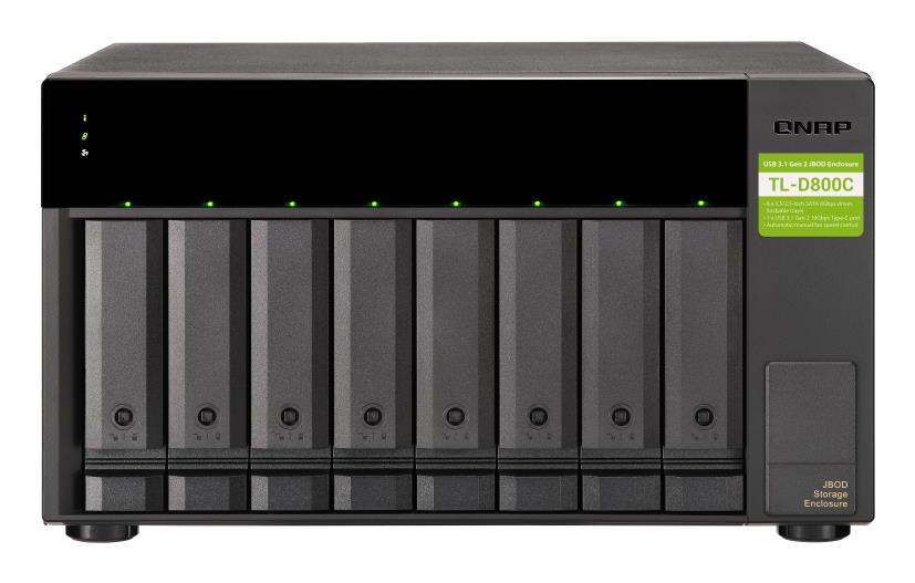 NAS STORAGE TOWER 8BAY/TL-D800C QNAP - Image 2