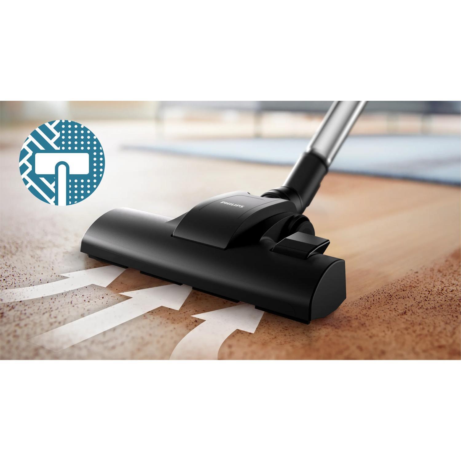 Vacuum Cleaner PHILIPS Input power 800 W Dust capacity 1.3 L Cylinder vacuum Cleaning type Dry Dust container Bagless Colour Black XB1142/10 - Image 12
