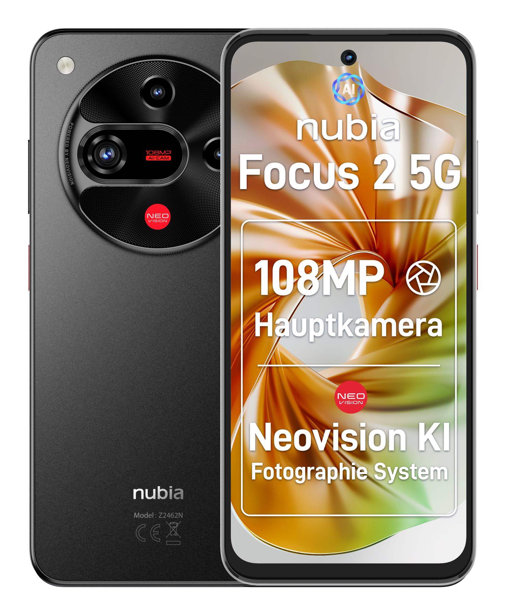 MOBILE PHONE FOCUS 2 5G/8/256GB BLACK ZTE NUBIA - Image 9