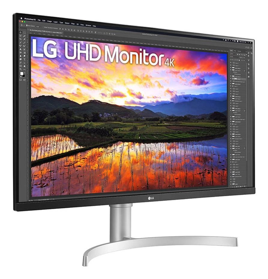 LCD Monitor LG 32UN650K-W 31.5" 4K Panel IPS 3840x2160 16:9 5 ms Speakers Height adjustable Tilt 32UN650K-W - Image 5