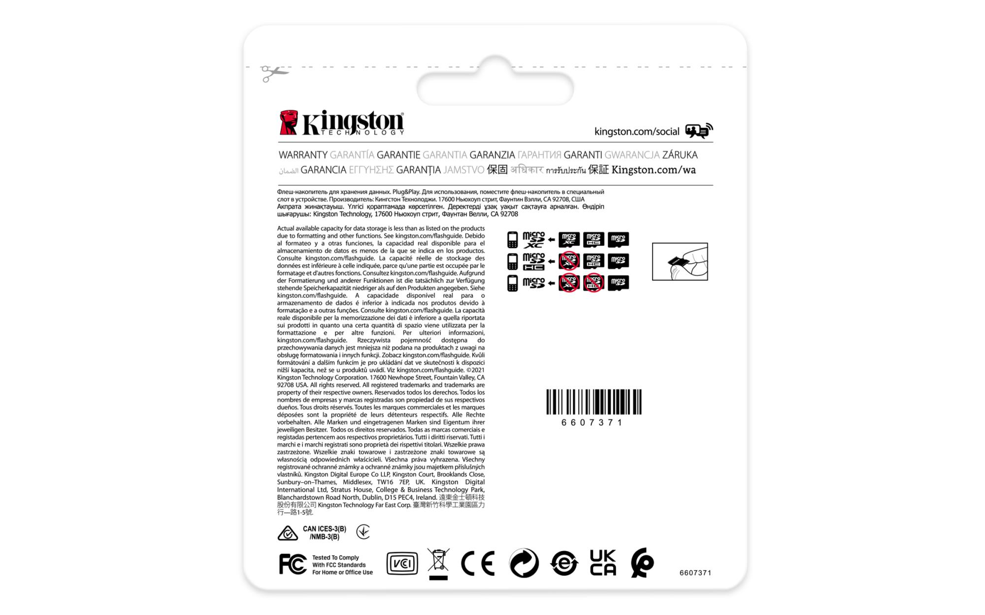 MEMORY MICRO SDHC 32GB UHS-I/SDCIT2/32GBSP KINGSTON - Image 8
