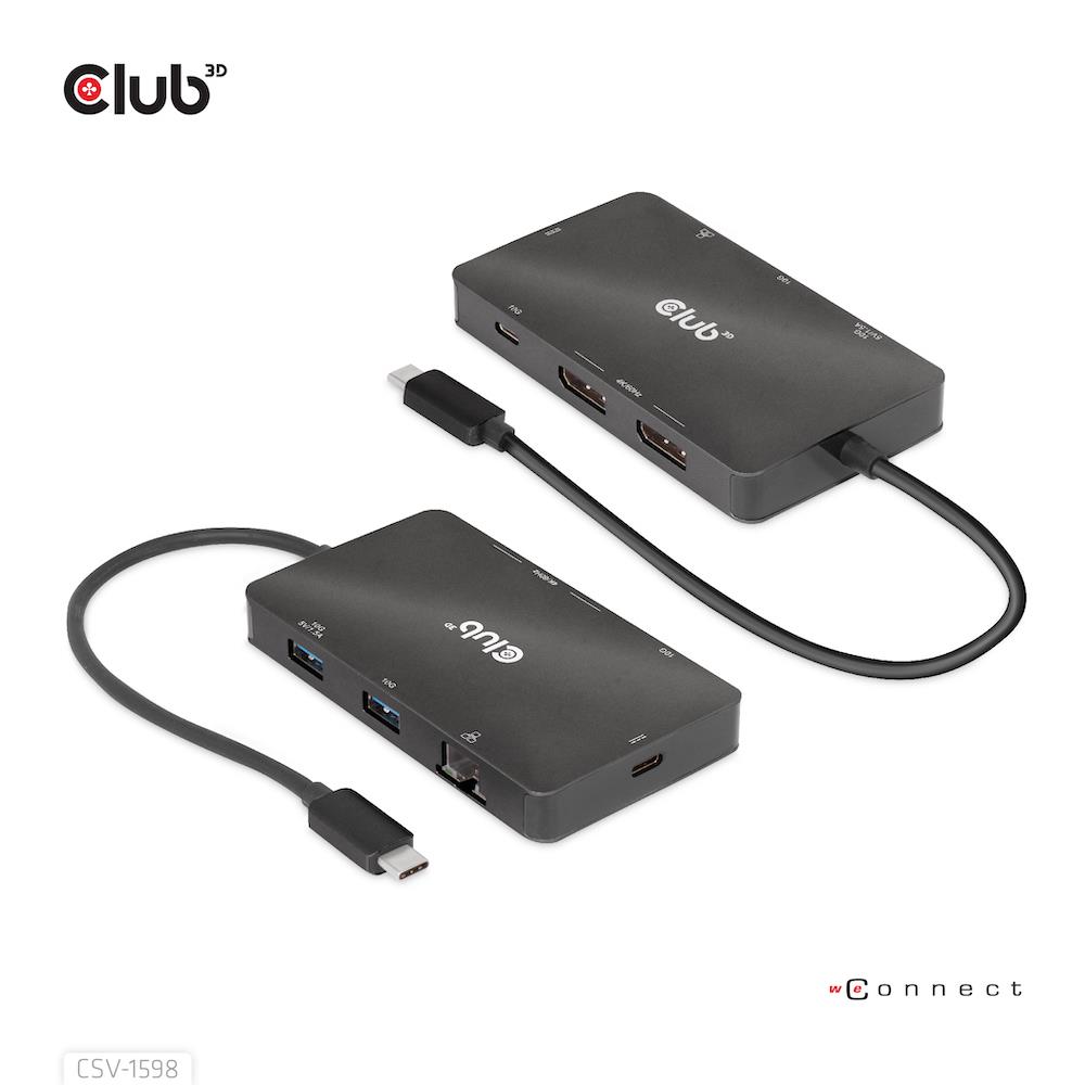NB ACC DOCKING STATION 7IN1/USB-C 100W CSV-1598 CLUB3D - Image 17