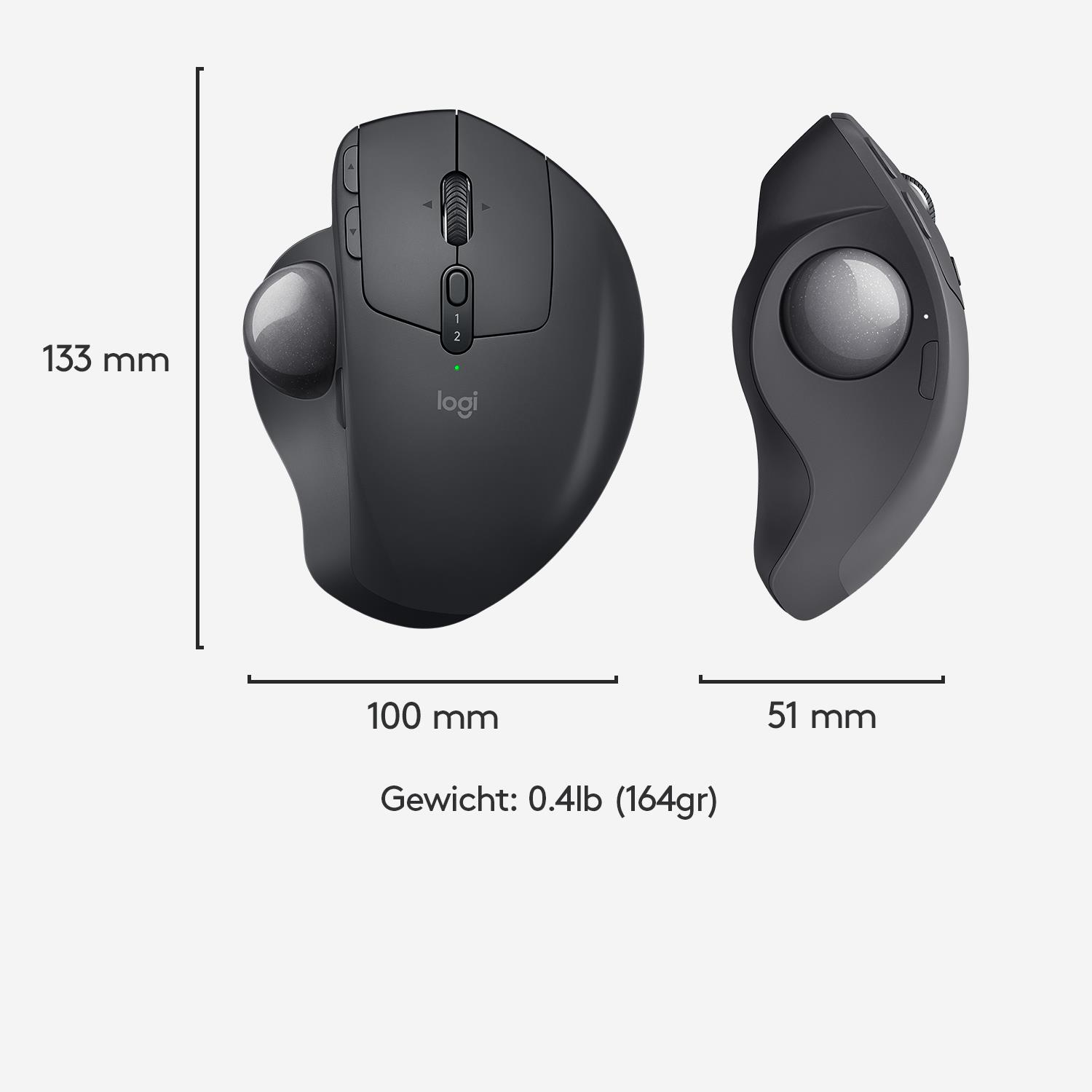MOUSE USB OPTICAL WRL MX ERGO/910-005179 LOGITECH - Image 8