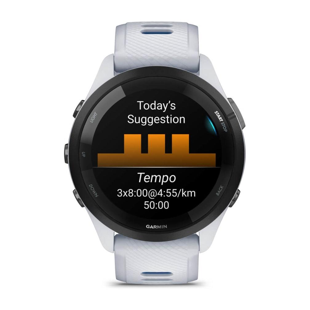 SMARTWATCH FORERUNNER 265/WHITEST. 010-02810-11 GARMIN - Image 4