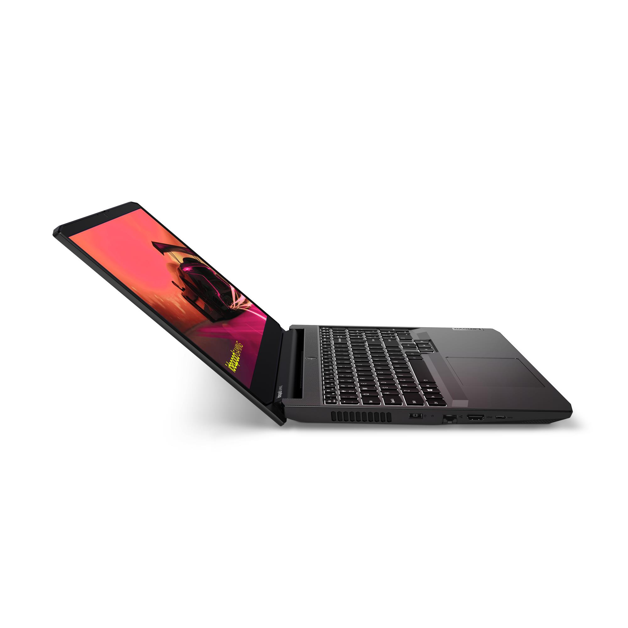 Notebook LENOVO IdeaPad Gaming 3 15ACH6 CPU Ryzen 5 5500H 3300 MHz 15.6" 1920x1080 RAM 8GB DDR4 3200 MHz SSD 512GB NVIDIA GeForce RTX 2050 4GB ENG Black 2.25 kg 82K2027BRM - Image 7