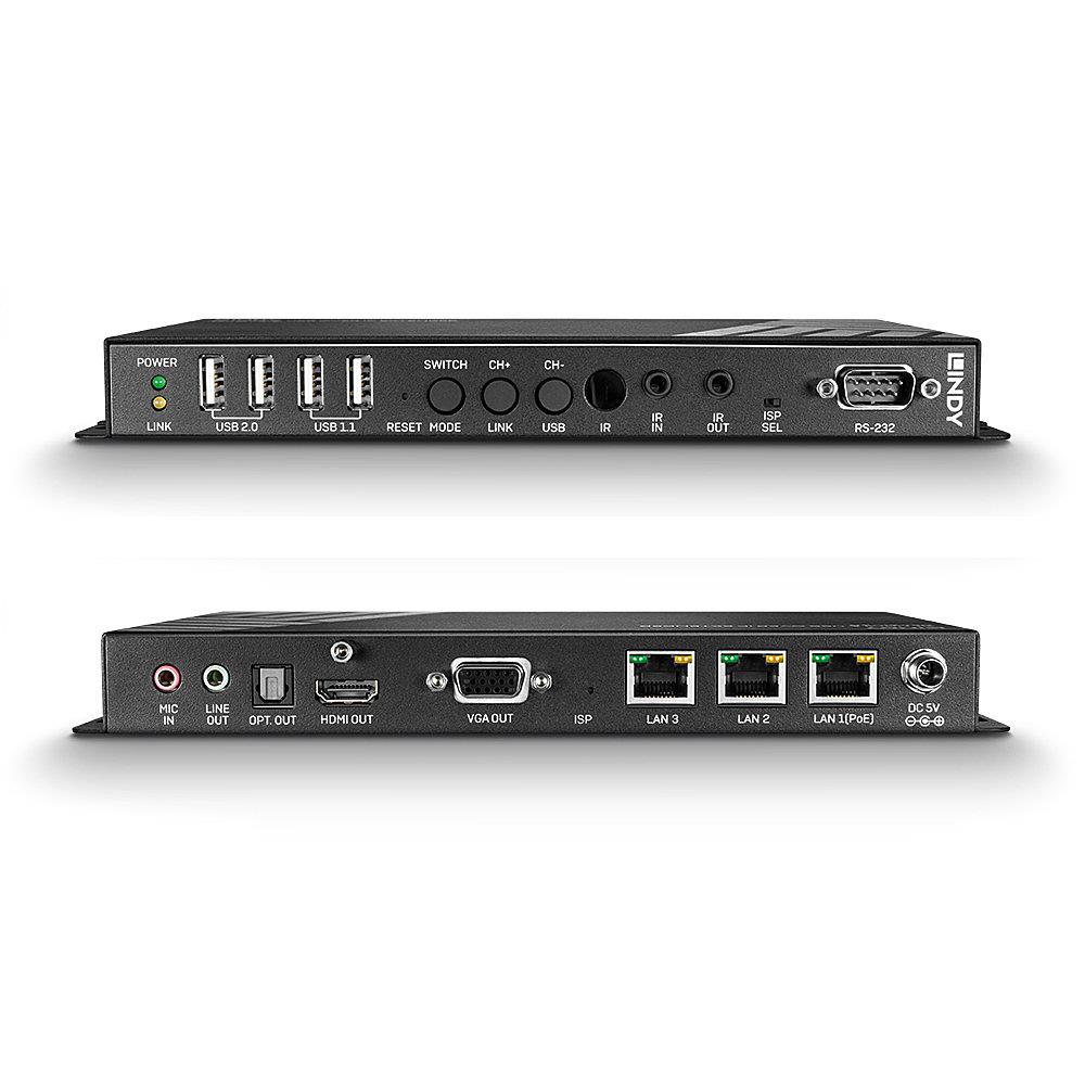 I/O EXTENDER HDMI&USB OVER IP/RECEIVER 38267 LINDY - Image 3