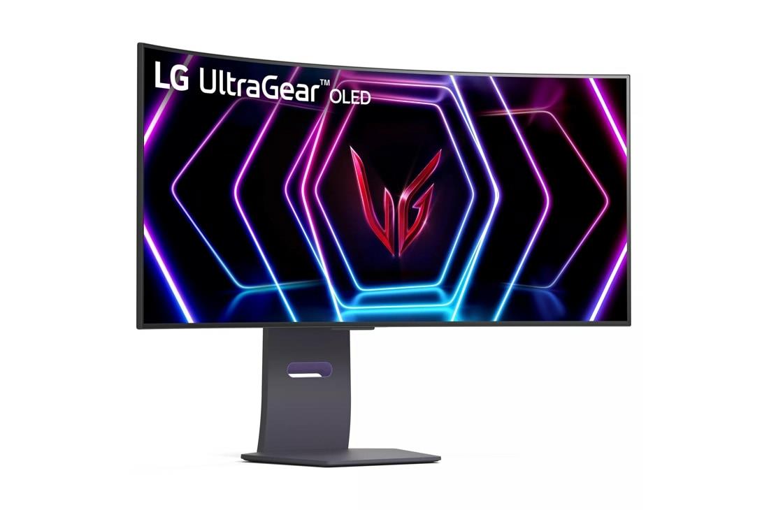 Monitor LG 39GS95QE-B 39" Gaming/Curved/21 : 9 Panel OLED 3440x1440 21:9 240Hz Matte 0.03 ms Swivel Height adjustable Tilt Colour Black 39GS95QE-B - Image 2