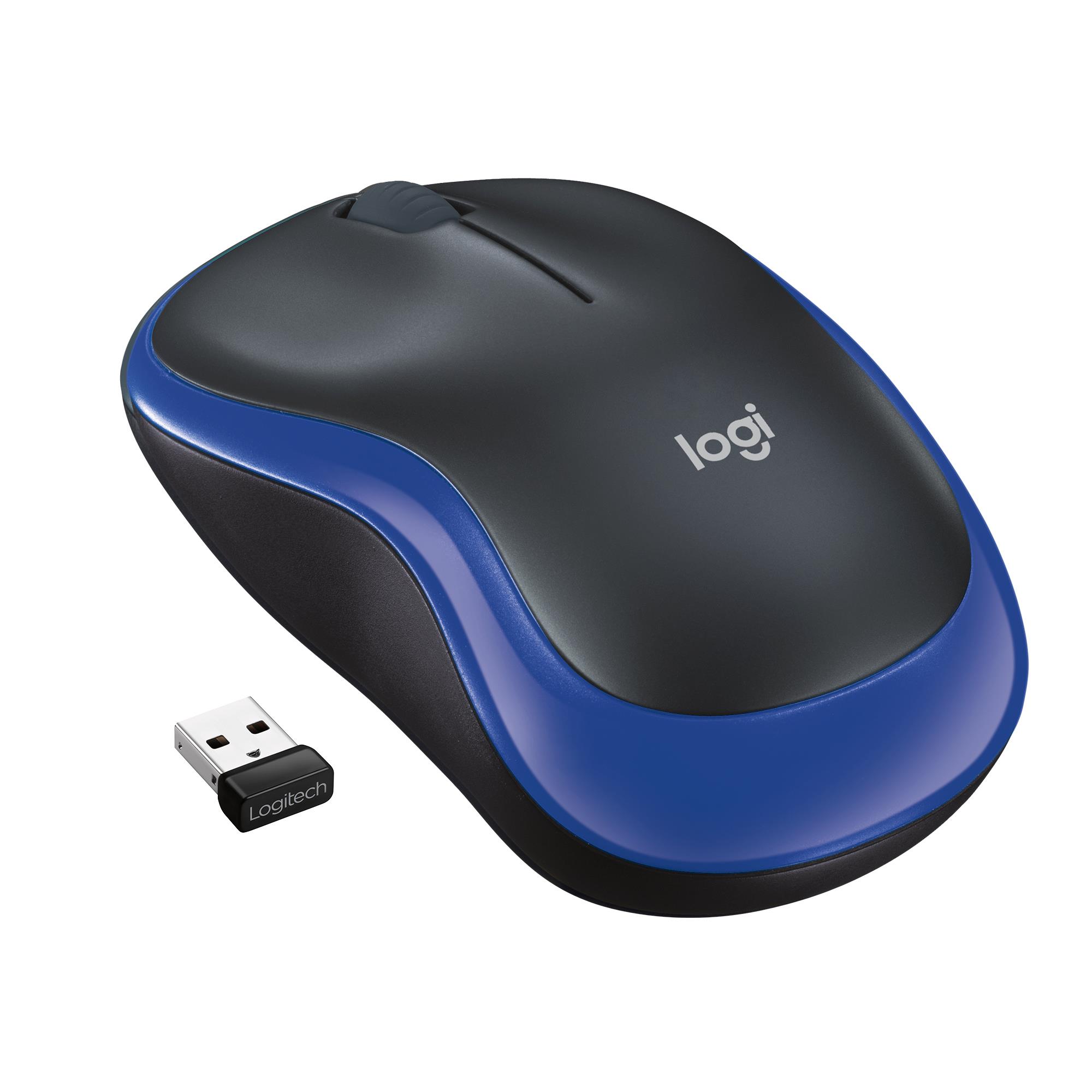 MOUSE USB OPTICAL WRL M185/BLUE 910-002236 LOGITECH - Image 5