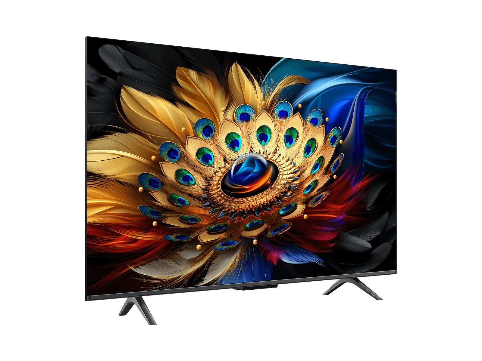 TV Set TCL 43" 4K/Smart QLED 3840x2160 Wireless LAN Bluetooth Google TV Black 43C655 - Image 14