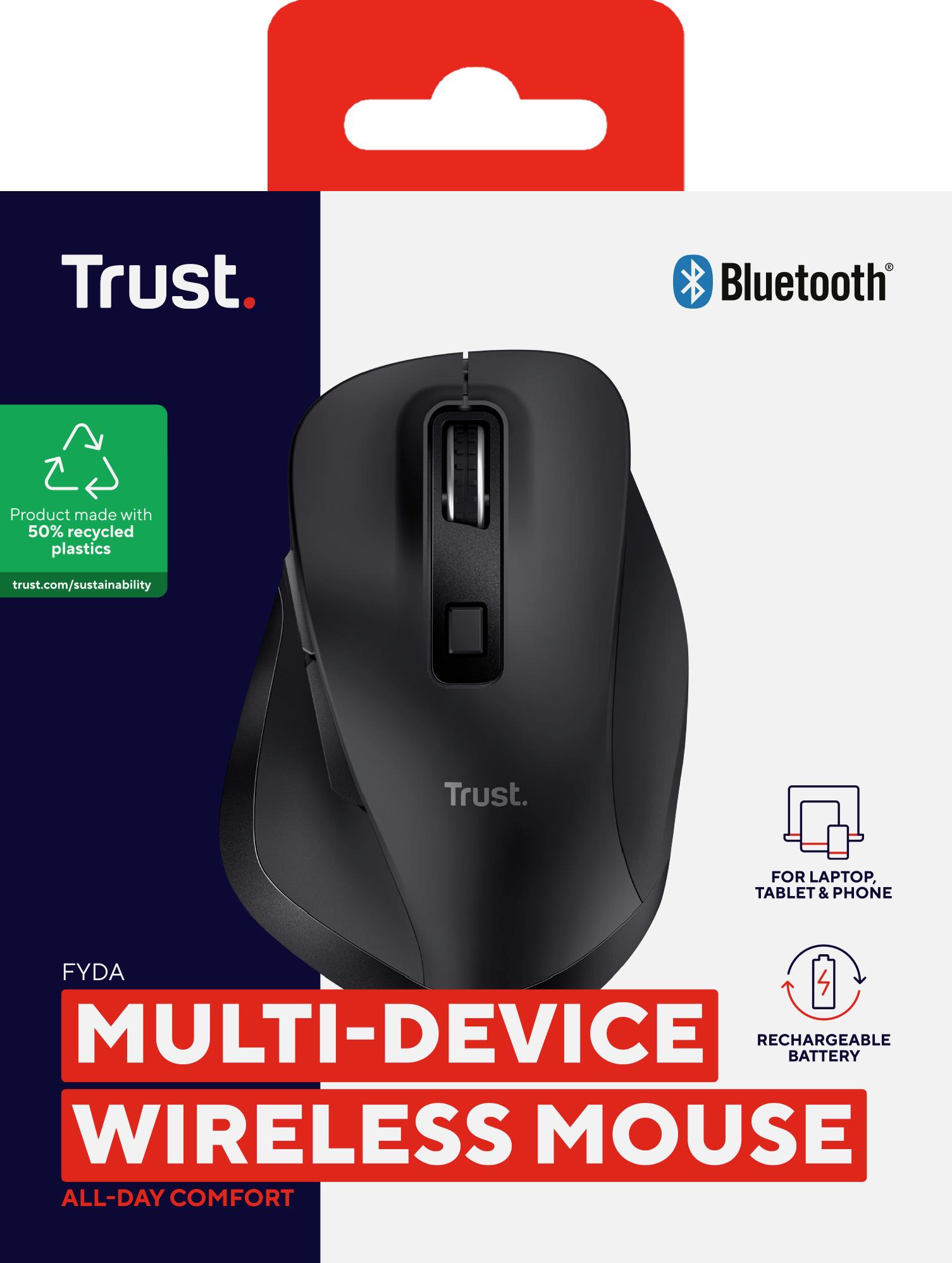 MOUSE USB OPTICAL WRL/FYDA 25708 TRUST - Image 10