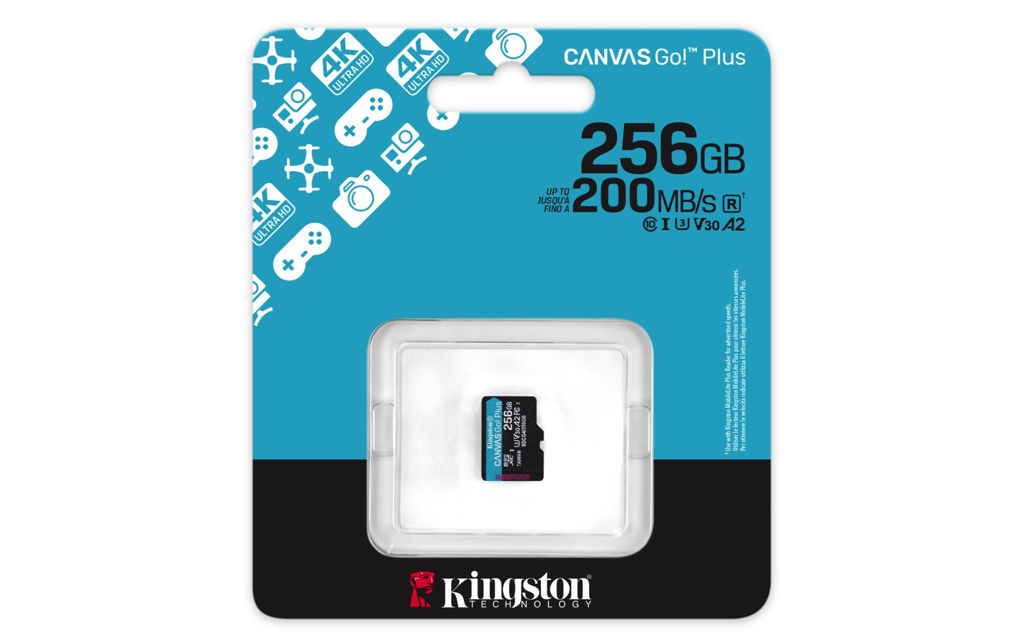MEMORY MICRO SDXC 256GB UHS-I/1P SDCG4/256GBSP KINGSTON - Image 3