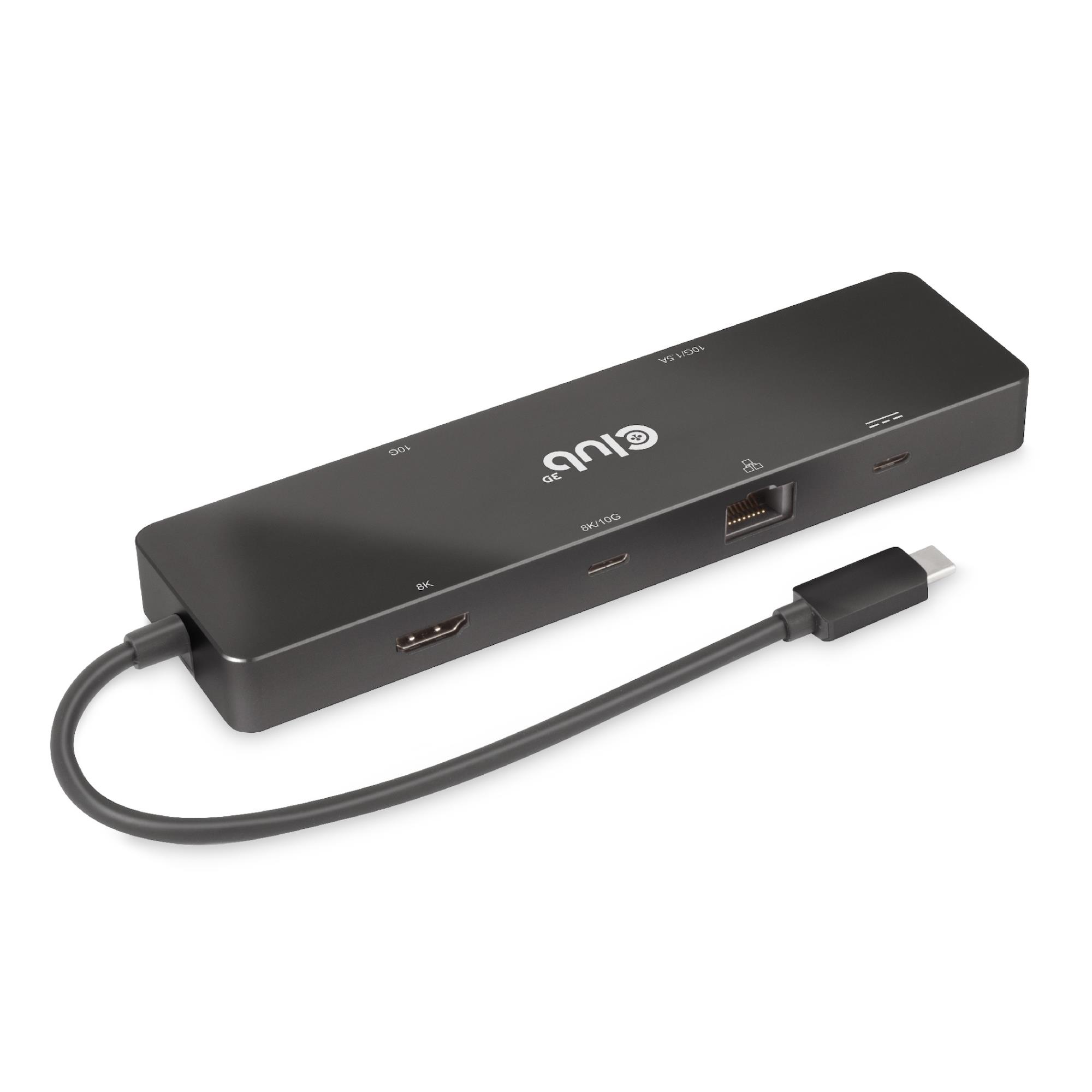 NB ACC DOCKING STATION 6IN1/USB-C 100W CSV-1584 CLUB3D - Image 2