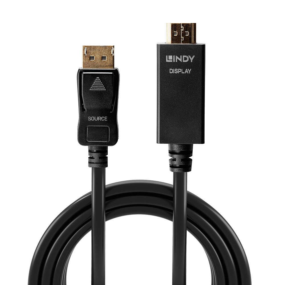 CABLE DISPLAY PORT - HDMI 0.5M/36920 LINDY - Image 4