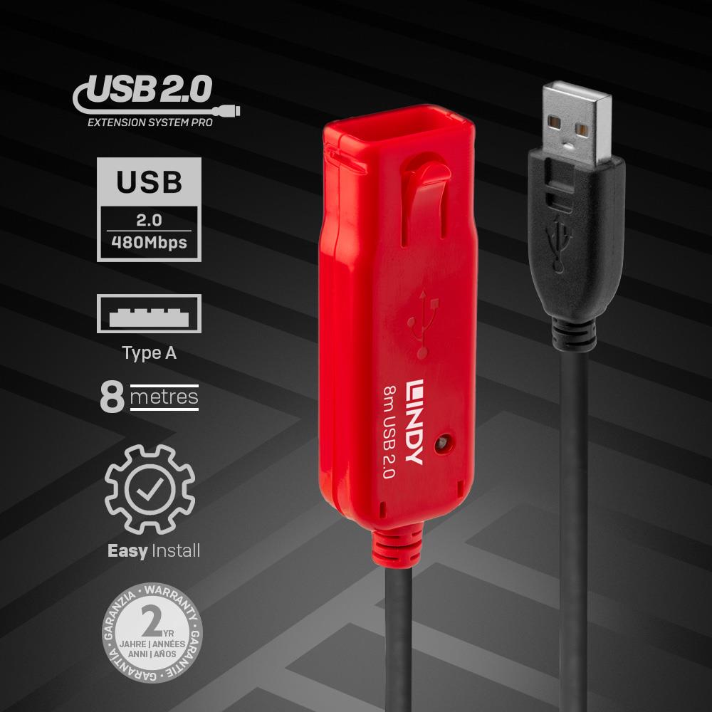 CABLE USB2 8M ACTIVE EXT. PRO/42780 LINDY - Image 4