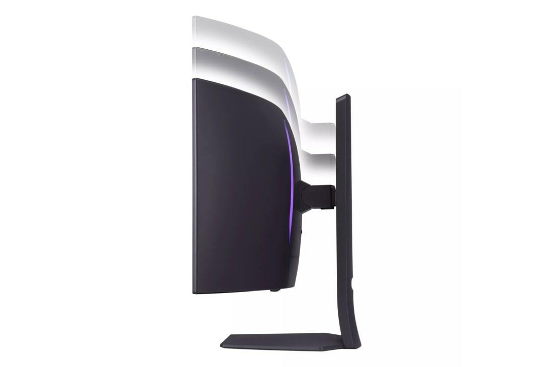 Monitor LG 34GS95QE-B 34" Gaming/Curved Panel OLED 3440x1440 21:9 240Hz Matte 0.03 ms Swivel Height adjustable Tilt Colour Black 34GS95QE-B - Image 5